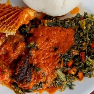 Efo Riro Vegetable (Spinach Stew)
