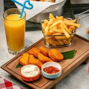 6 Pc Nuggets with Fries & Juice