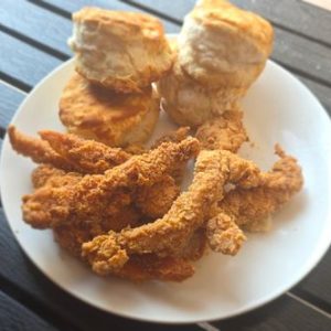 8 Tenders & 4 Biscuits