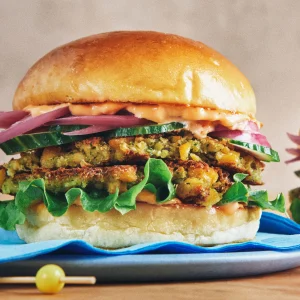 Veggie Burger Sandwich Combo