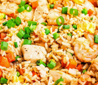 House Fried Rice (Chicken, Beef & Shrimp)