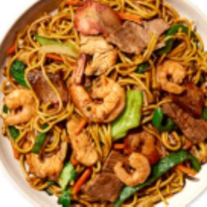House Special Lo Mein  (Chicken, Beef & Shrimp)